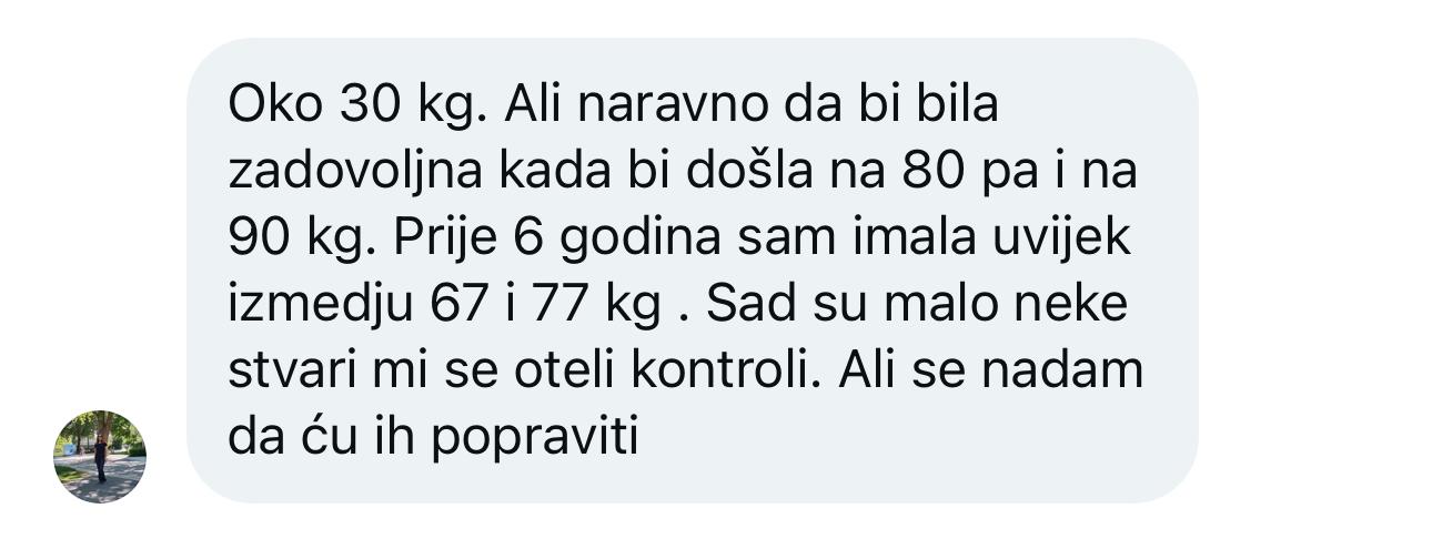 Poruka o kilaži