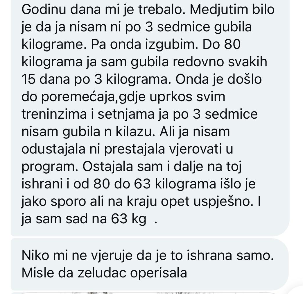 Niko ne veruje da nije operisala želudac
